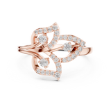 Ladies Ring 9#10070L - Rose Gold - Image