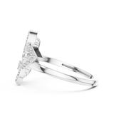 Ladies Ring 9#10070L - White Gold - Image