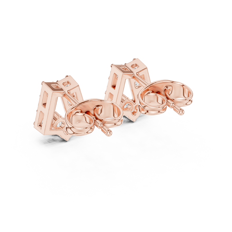 Earring 9#10071E - Rose Gold - Image