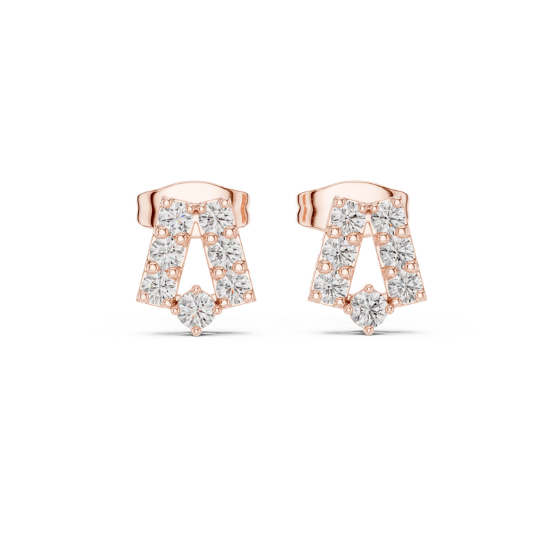 Earring 9#10071E - Rose Gold - Image