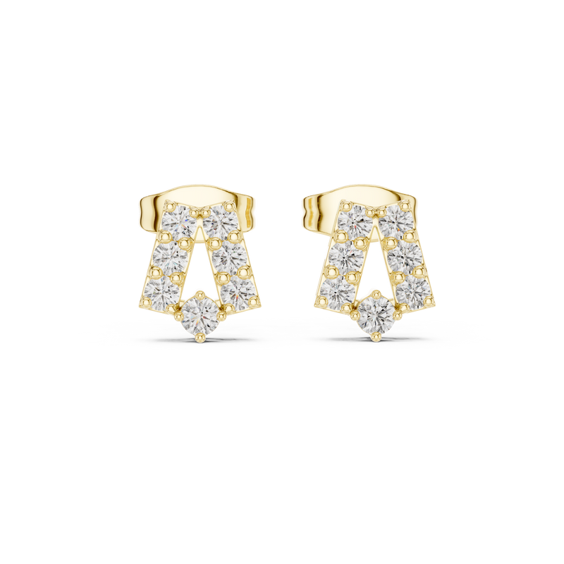 Earring 9#10071E - Yellow Gold - Image