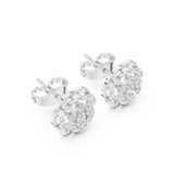 Earring 9#10073E - White Gold - Image