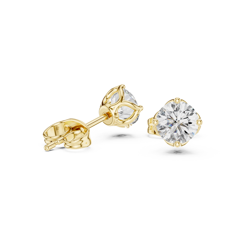 Earring 9#10074E - Yellow Gold - Image