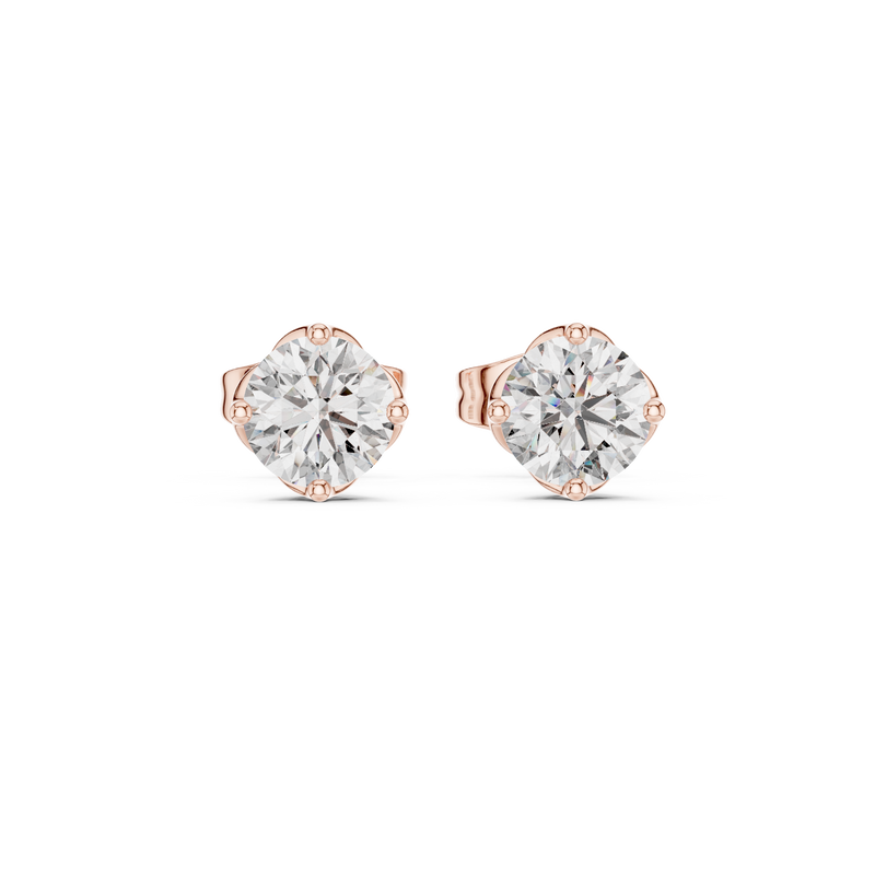 Earring 9#10074E - Rose Gold - Image