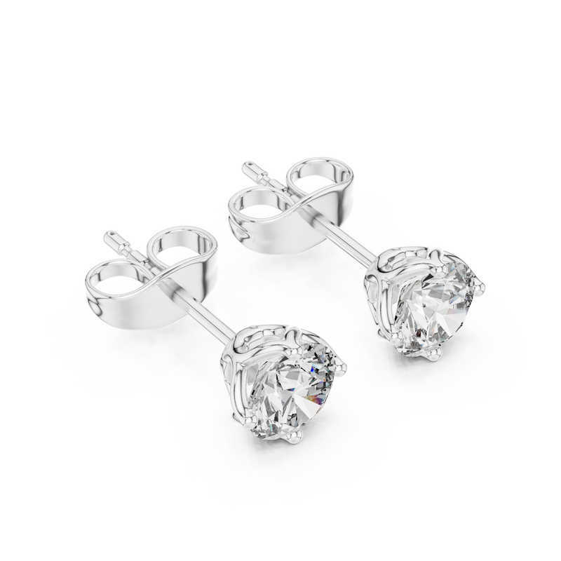 Earring 9#10074E - White Gold - Image