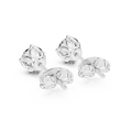 Earring 9#10074E - White Gold - Image
