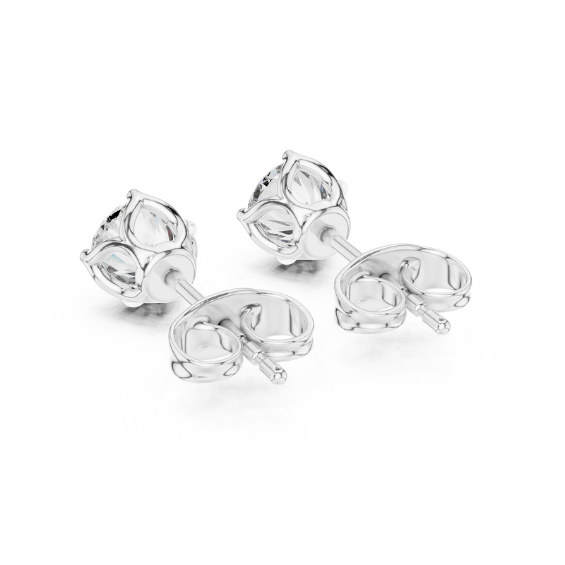 Earring 9#10074E - White Gold - Image