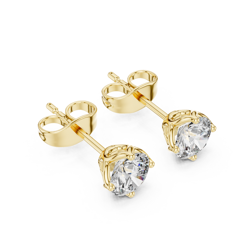 Earring 9#10074E - Yellow Gold - Image