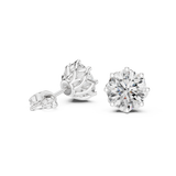 Earring 9#10075E@7 - White Gold - Image