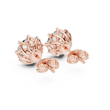 Earring 9#10075E@7 - Rose Gold - Image