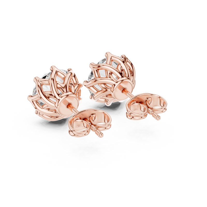 Earring 9#10075E@7 - Rose Gold - Image