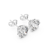 Earring 9#10075E@7 - White Gold - Image