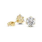 Earring 9#10076E - Yellow Gold - Image
