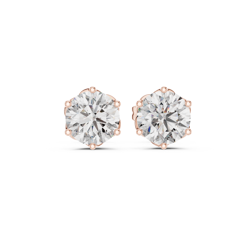 Earring 9#10076E - Rose Gold - Image