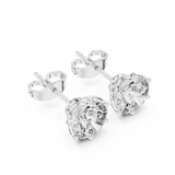 Earring 9#10076E - White Gold - Image