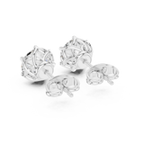 Earring 9#10076E - White Gold - Image