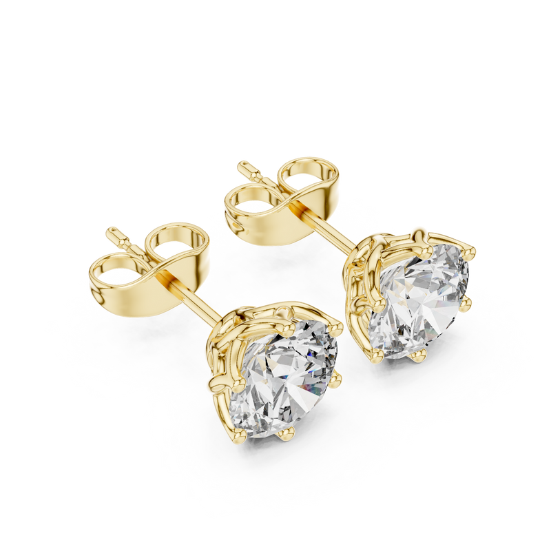 Earring 9#10076E - Yellow Gold - Image