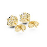 Earring 9#10076E - Yellow Gold - Image