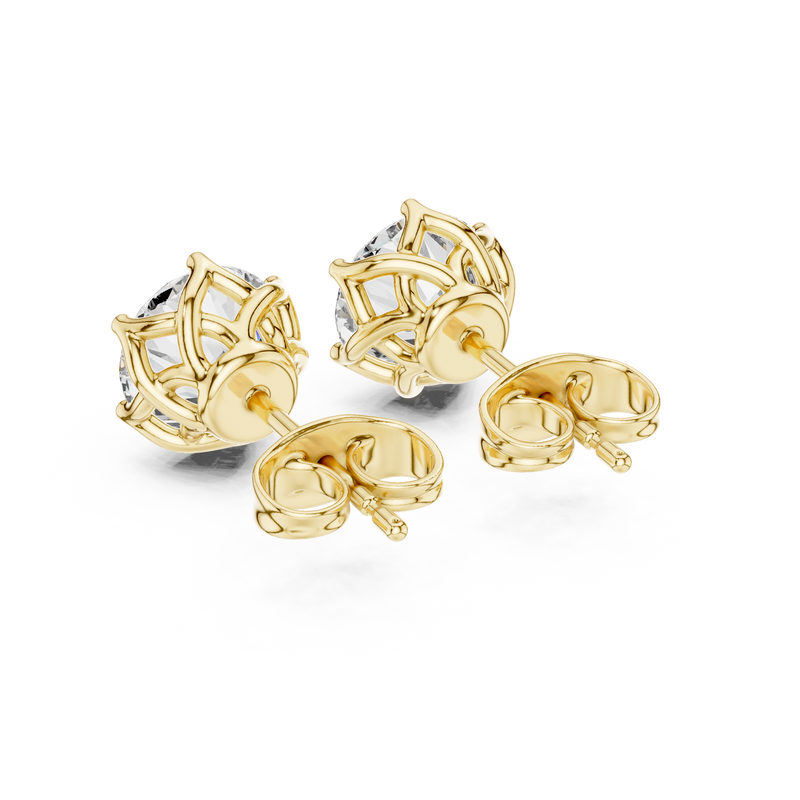 Earring 9#10076E - Yellow Gold - Image