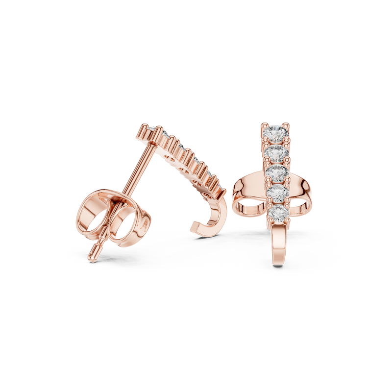 Earring 9#10077E - Rose Gold - Image