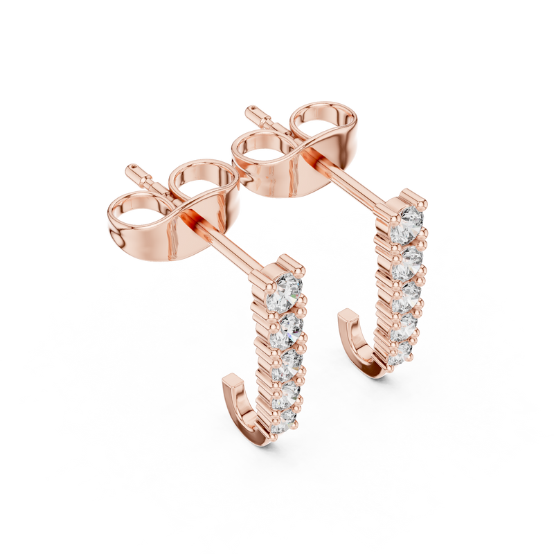 Earring 9#10077E - Rose Gold - Image