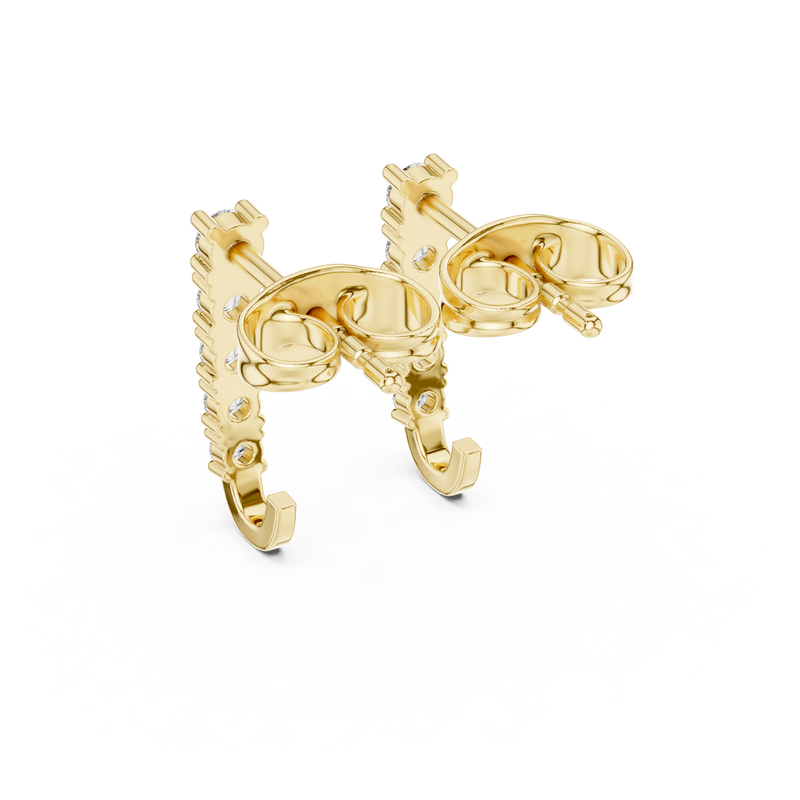 Earring 9#10077E - Yellow Gold - Image