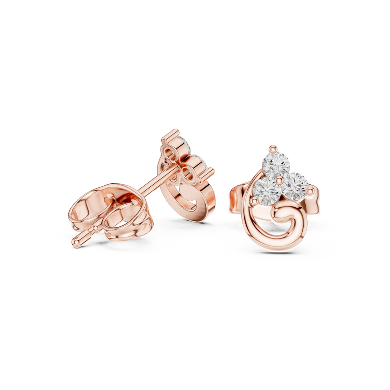 Earring 9#10078E - Rose Gold - Image