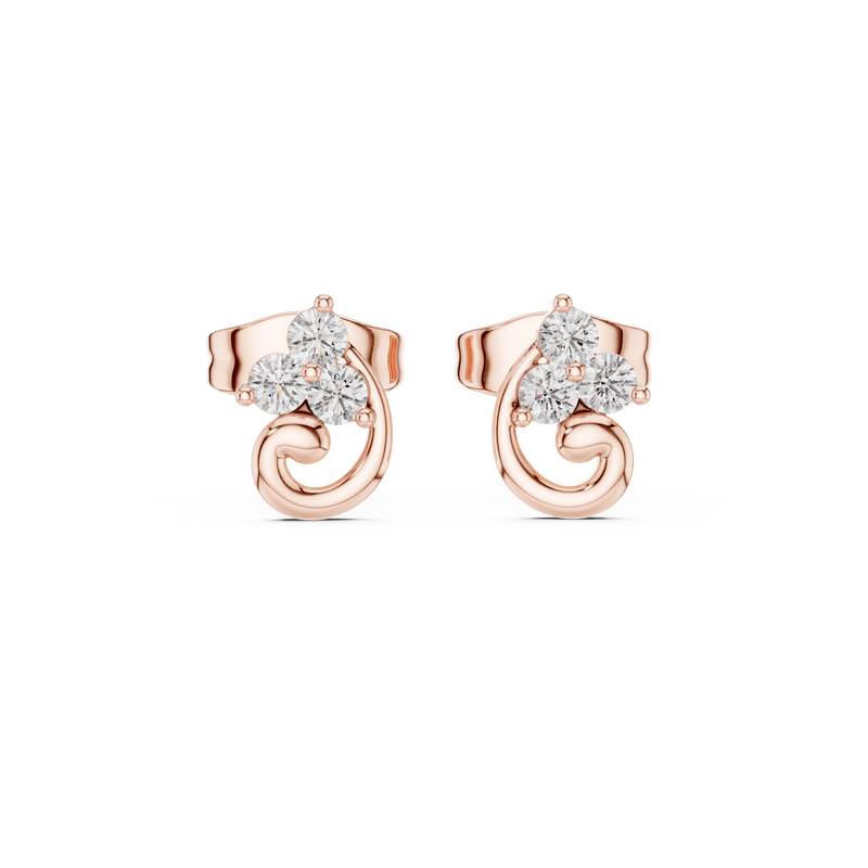 Earring 9#10078E - Rose Gold - Image