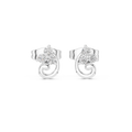 Earring 9#10078E - White Gold - Image
