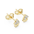 Earring 9#10078E - Yellow Gold - Image