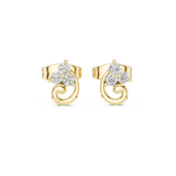 Earring 9#10078E - Yellow Gold - Image