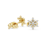 Earring 9#10079E - Yellow Gold - Image