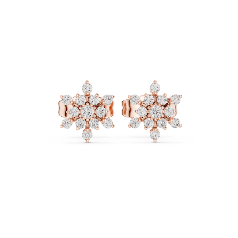 Earring 9#10079E - Rose Gold - Image