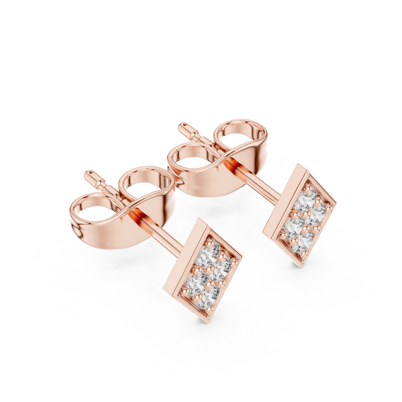 Earring 9#10080E - Rose Gold - Image
