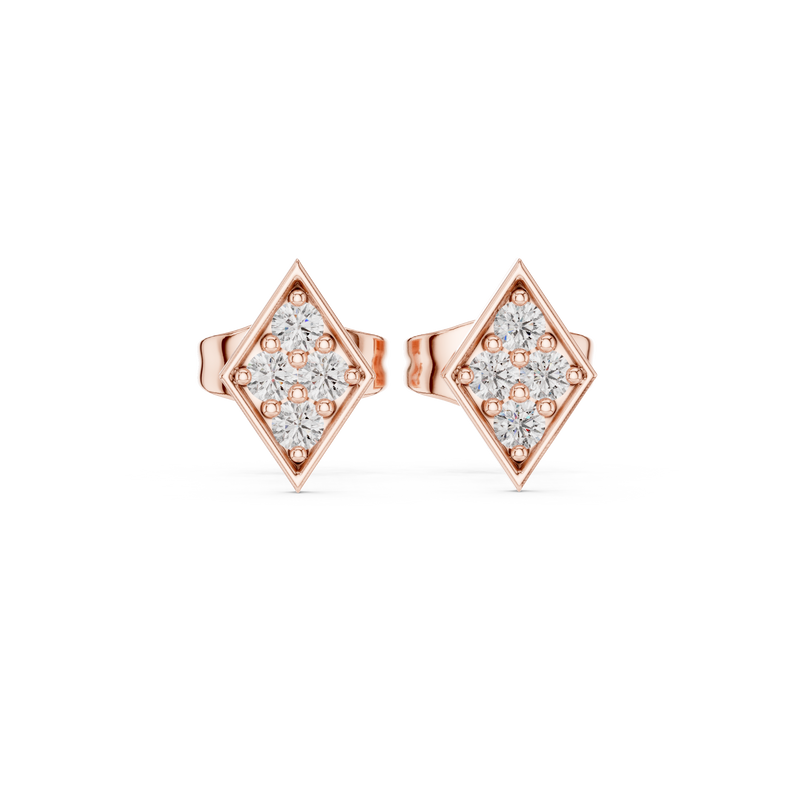 Earring 9#10080E - Rose Gold - Image