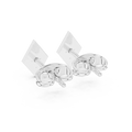 Earring 9#10080E - White Gold - Image