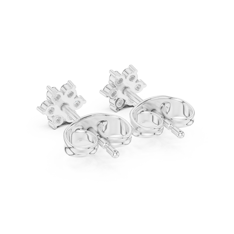 Earring 9#10081E - White Gold - Image