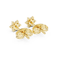 Earring 9#10081E - Yellow Gold - Image