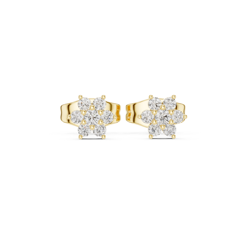 Earring 9#10081E - Yellow Gold - Image