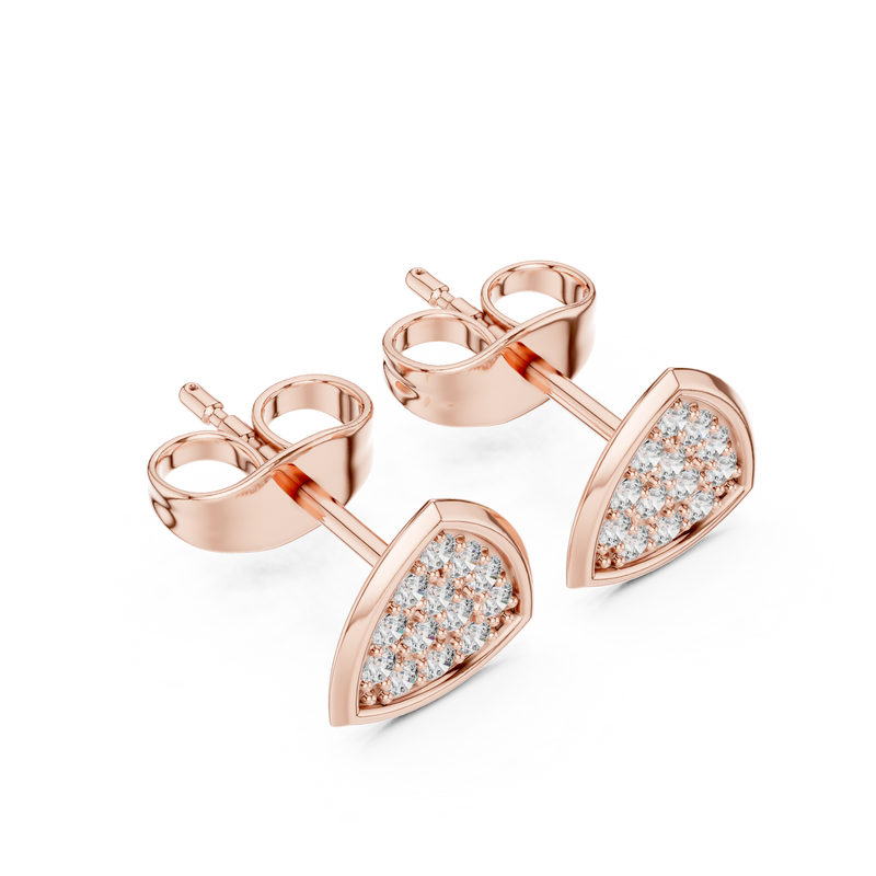 Earring 9#10082E - Rose Gold - Image