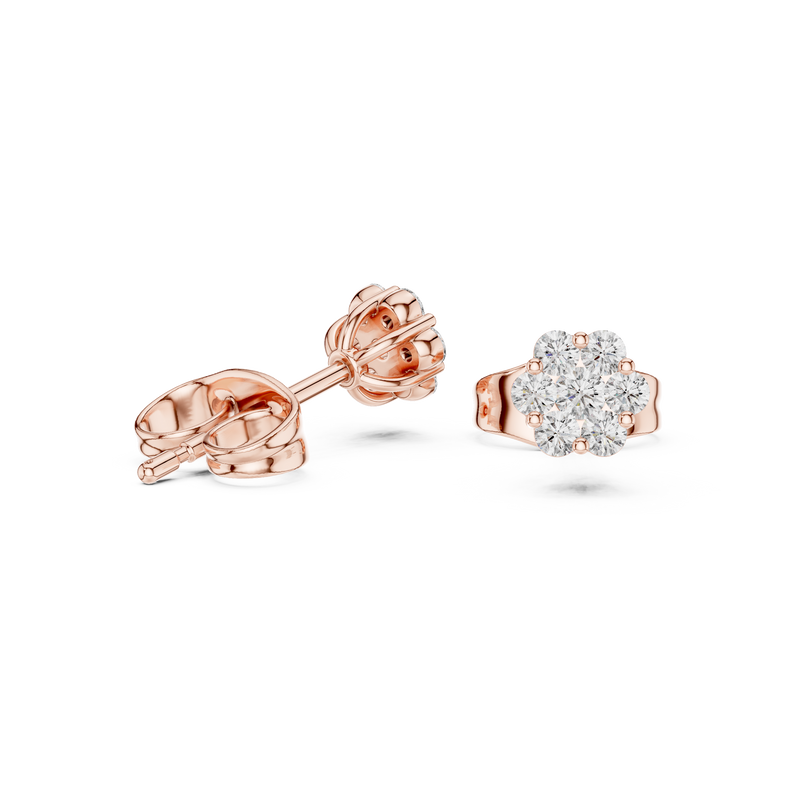 Earring 9#10083E - Rose Gold - Image