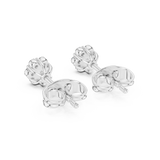 Earring 9#10083E - White Gold - Image