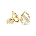 Earring 9#10084E@7 - Yellow Gold - Image