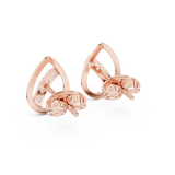 Earring 9#10084E@7 - Rose Gold - Image