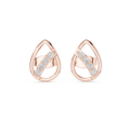 Earring 9#10084E@7 - Rose Gold - Image