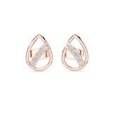 Earring 9#10084E@7 - Rose Gold - Image