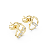Earring 9#10084E@7 - Yellow Gold - Image