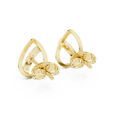Earring 9#10084E@7 - Yellow Gold - Image