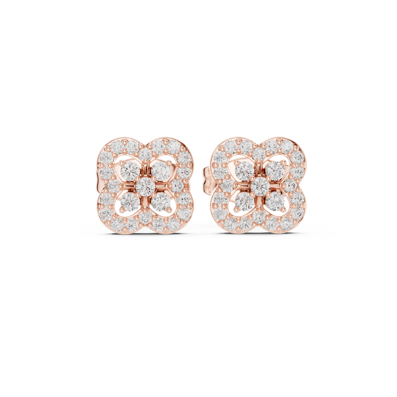 Earring 9#10086E - Rose Gold - Image