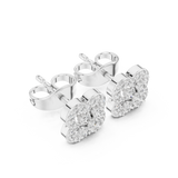 Earring 9#10086E - White Gold - Image